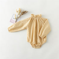 Baby Girl Rompers Long Sleeve Romper Jumpsuits One