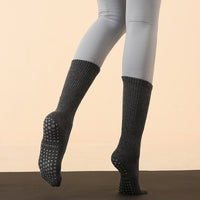 Autumn And Winter Long Tube Yoga Socks And Long Pilates Socks