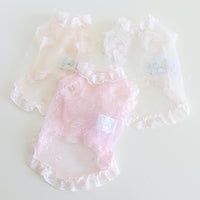Lace Yarn Vest Anti-lint Sexy Dog Clothes Pet Cat