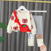 Baby Girl's Western Style Autumn Suit