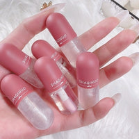 Mini Capsule Lip Gloss Transparent Color Changing Moisturizing And Nourishing Lip Lacquer