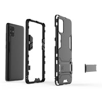Armor Two In One Stand Phone Case A51 Anti-drop Protective Case
