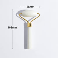 Natural Jade Beauty Device Single Head Jade Roller White Thorn
