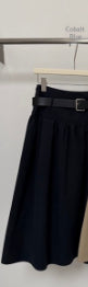 Fashionable Relaxed A-line Skirt Draping High-end Mid-length Pleated Skirt