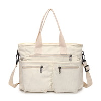 Korean Style Simple Large Capacity Fashion Corduroy Shoulder Bag