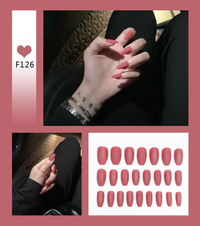 Matte Matte Super Long Ballet Nail