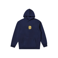 Fashion Printing Velvet Padded Hooded Sweatshirt