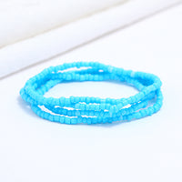 Women's Colorful Beaded Elastic Waist Chain