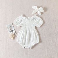 Infant Toddler Off-the-shoulder Romper