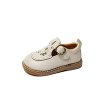Girls' Leather Shoes Princess Shoes Embroidery