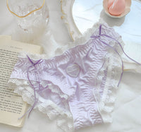 Girl's Pure Desire Panties Women's Short Mid-waist Underwear
