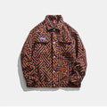 Japanese Campus Personality Decorative Line Jacket Men