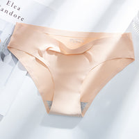 Ice Silk Underwear Women's Seamless One-piece Comfortable Underwear