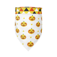 Halloween Pet Scarf Pumpkin Bat Bib