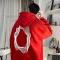 Autumn American Retro Plus Size Hooded Sweater