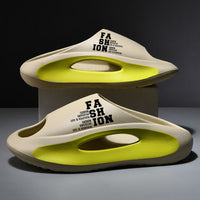 Casual Soft Bottom Men's Non-slip Platform Slippers