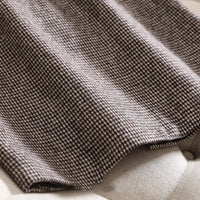 Houndstooth Skirt Women's High Waist