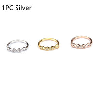 1 Pcs 0.8x8mm Nose Piercing Body Jewelry Part Nose Hoop Nost