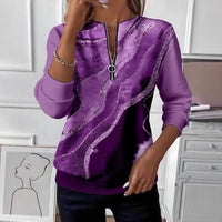 Europe And America Cross Border AliExpress St Patrick's Day Long Sleeve Christmas Print Raglan Sleeve Long Sleeve Women Sweater 461