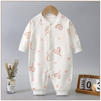 Baby Autumn Clothes Long Sleeve Spring And Autumn Baby Jumpsuit Pure Cotton Baby
