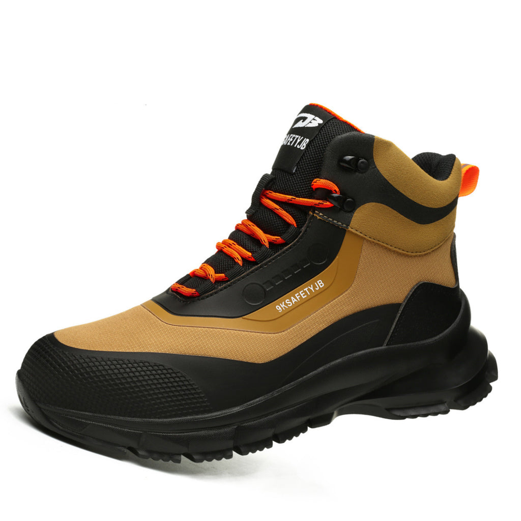 High-top Safety Boots Smash And Pierce Resistant Steel Tips