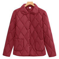 Women's Loose-fitting Lightweight Thin Coat Cotton-padded Jacket