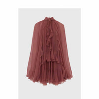 Women's Long Sleeve Three-dimensional Ruffle Top
