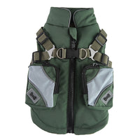 Pet Supplies Chest Back Zipper