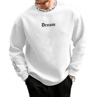 Men's Solid Color Outdoor Fitness Sweatshirt