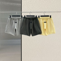 Men's Casual Five-point Solid Color Sweatpants