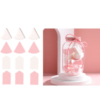Makeup Egg Fan-shaped Makeup Cushion Puff Set Beauty Egg Triangle Puff