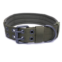 Five-speed adjustable nylon pin buckle dog collar
