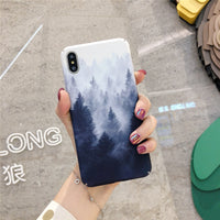 Literature And Art Mist Forest Mobile Phone Case