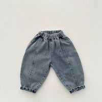 Japanese Style Simple Retro Baggy Pants