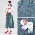 Irregular Denim Slit Skirt Female Pear Shapes
