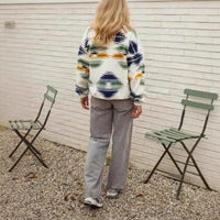 Fashion Printed Plush Coat For Women