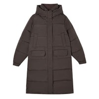 Women's Cotton-padded Long Over-the-knee Loose Thick Cotton Coat