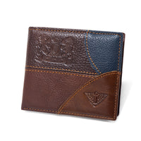 Vintage First Layer Leather Coin Wallet Multi-card Money Clip