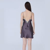 Sexy Breathable Sleeveless Silk Strap Nightdress