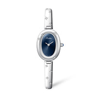 Oval Disk Bracelet Watch