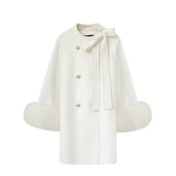 Fashion Personality Female Woolen Wool Overcoat