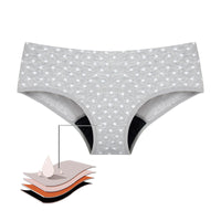 Women's Minimalist Printed Leak Proof Menstrual Underwear