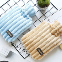 Plush water injection explosion-proof hot water bottle