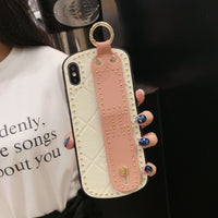 Compatible with Apple , Luxury leather phone case