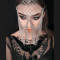 Head Chain Tassel Chain Silver Forehead Chain Head Chain