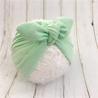 Bow baby hat