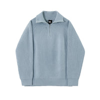 Men's Autumn And Winter Turtleneck Half Zip Sweater