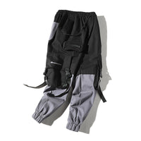 Multi-pocket drawstring sweatpants