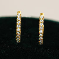 S925 Silver Moissanite Stud Earrings