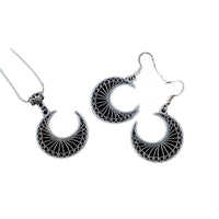 Silver Tibetan Silver Earrings Original Antiquity